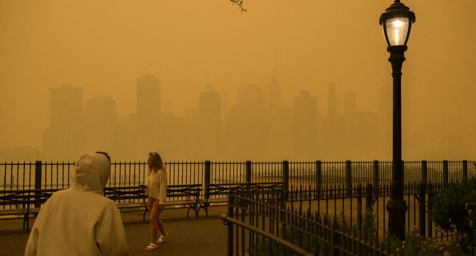 Cuándo desaparecerá el humo que cubre todo Nueva York