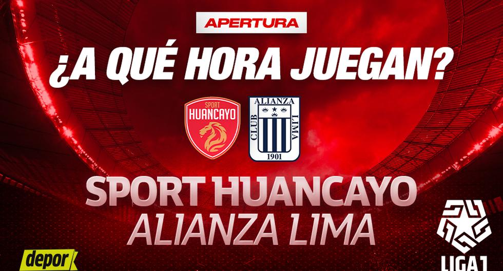 ¿A qué hora juegan Alianza Lima vs Sport Huancayo por la Liga 1 2024?