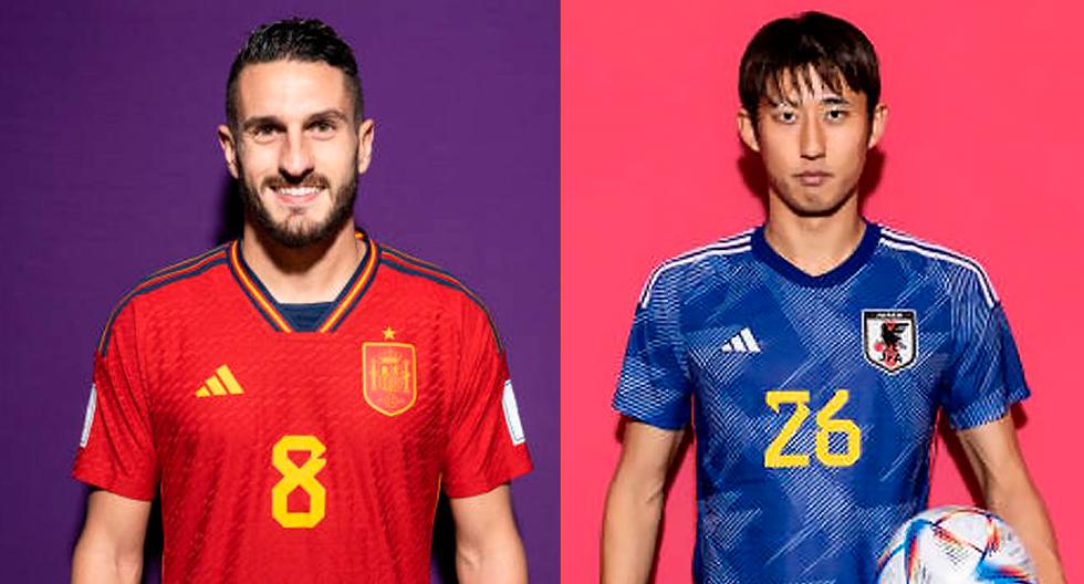 Las alineaciones de España vs. Japón en el partido por el Mundial Qatar 2022
