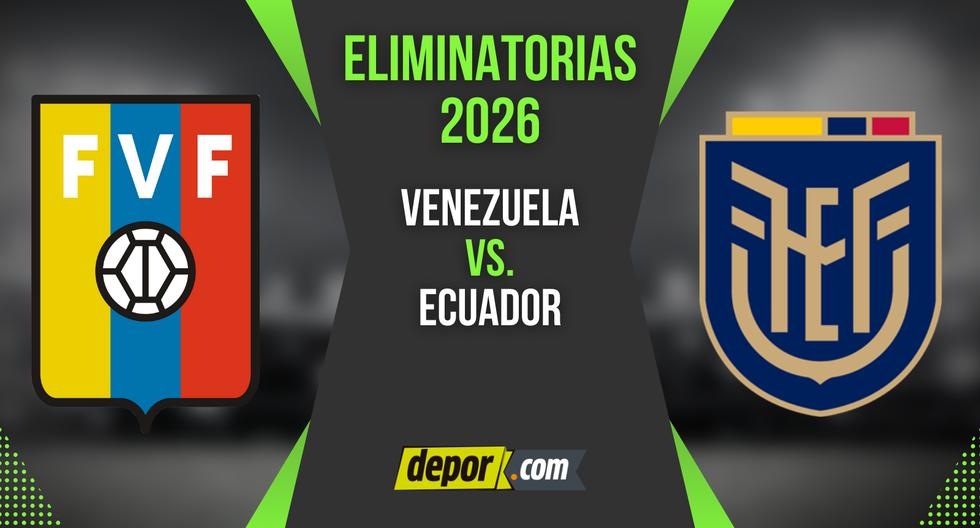 Ecuador vs. Venezuela EN VIVO vía ECDF y Televen ver partido por