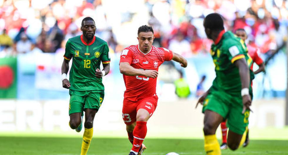 Por la mínima diferencia: Suiza venció a Camerún por 1-0 en el inicio del Grupo G en Qatar 2022