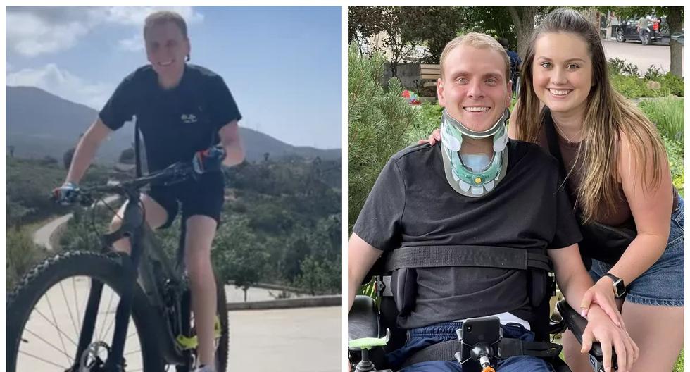 El ciclista que sobrevivió a accidente en las montañas gracias a su smarwatch