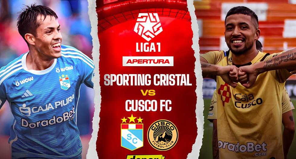 Sporting Cristal vs. Cusco FC EN VIVO vía Liga 1 MAX: minuto a minuto del partido