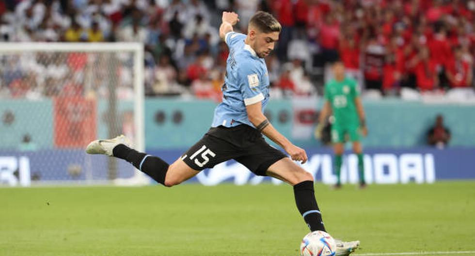 Reventó el travesaño: disparo potente de Valverde cerca del 1-0 de Uruguay vs. Corea 