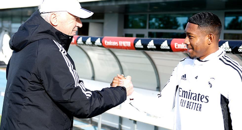 Ancelotti busca sustituto para el lesionado Alaba: vuelve al Real Madrid tras casi tres años