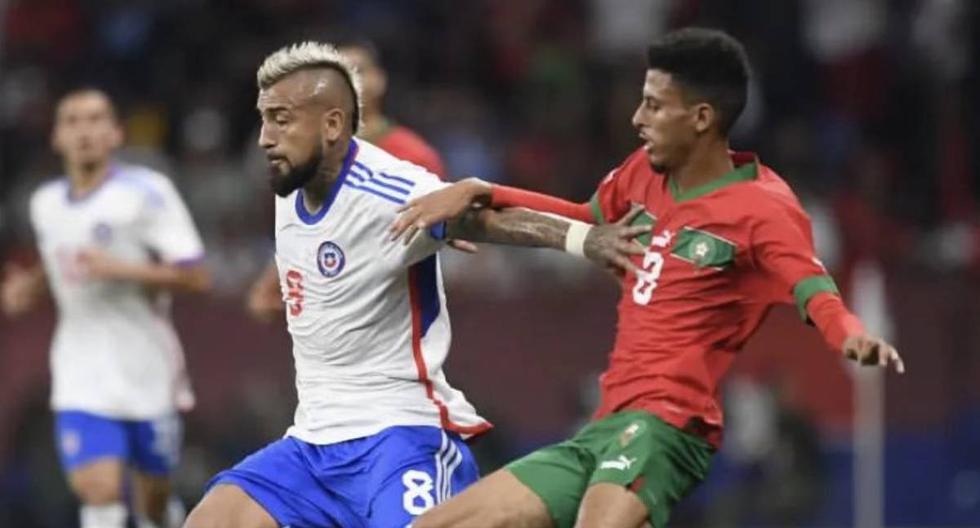 Golpe a ‘La Roja’: Marruecos derrotó 2-0 a Chile en duelo amistoso internacional