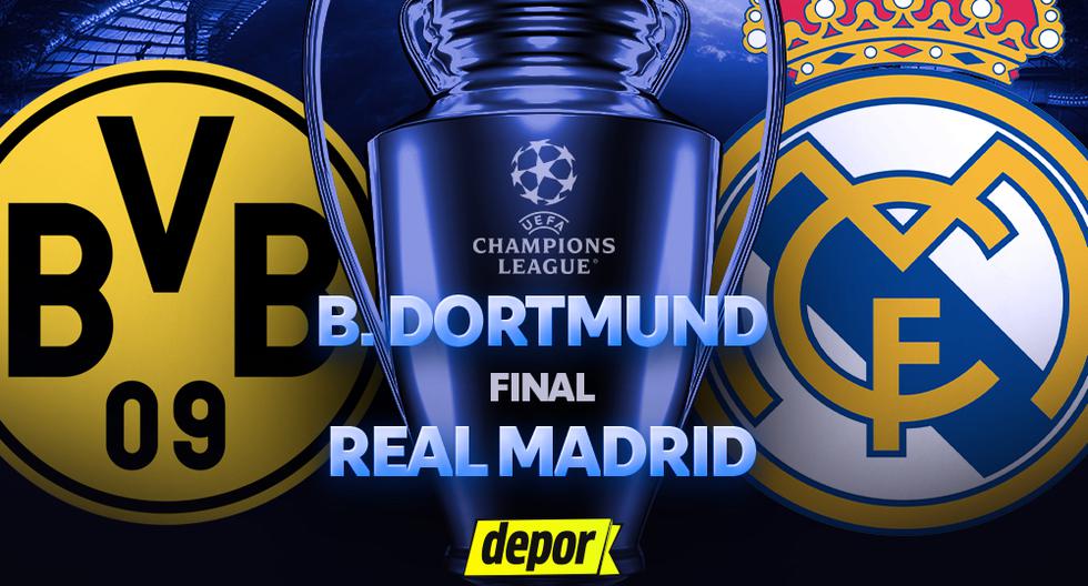 Real Madrid vs Dortmund EN VIVO: minuto a minuto vía ESPN y STAR Plus por la final de Champions