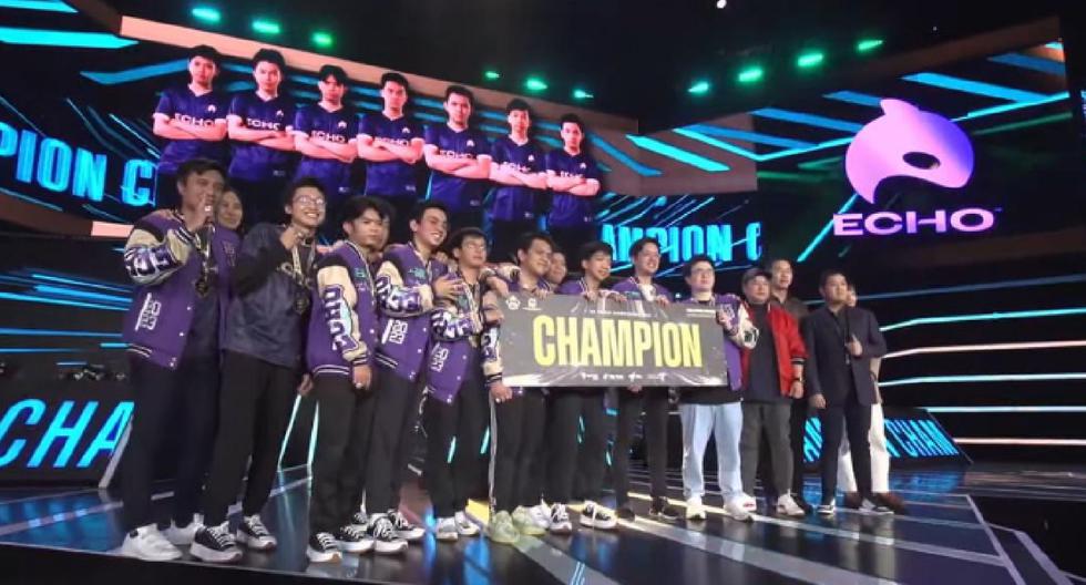 ECHO is the champion of the Mobile Legends: Bang Bang World Championship and relive the final match here.
