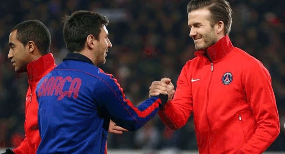 Beckham se rinde ante ‘Leo’: “Amo a Messi, es el jugador que más disfruto de ver”