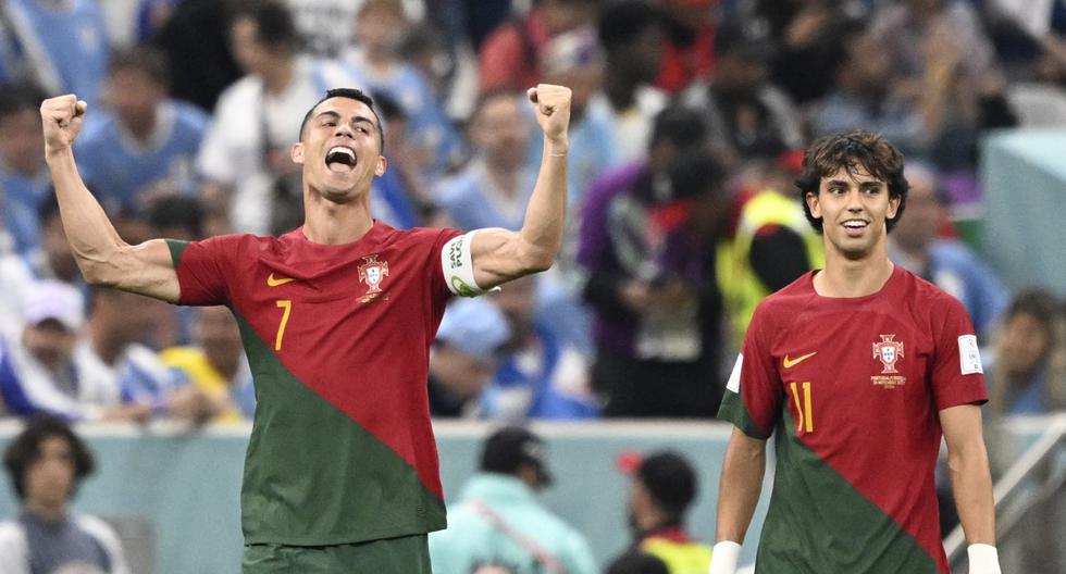 Portugal derrota 2 - 0 a Uruguay con goles de Cristiano Ronaldo y Bruno Fernandes