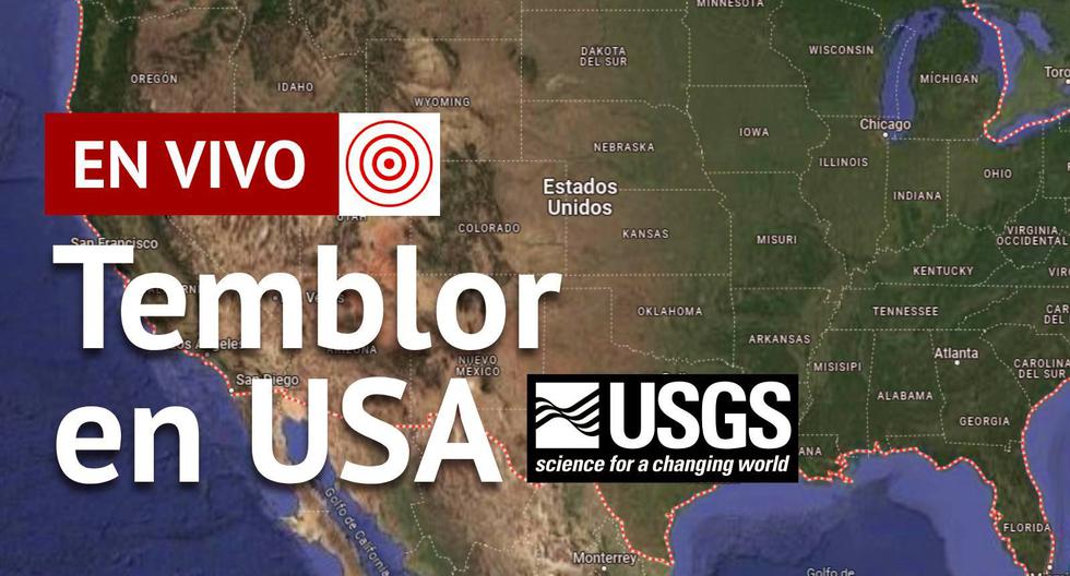 Temblor en USA hoy, 1 de enero de 2024 – reporte de sismicidad en vivo USGS