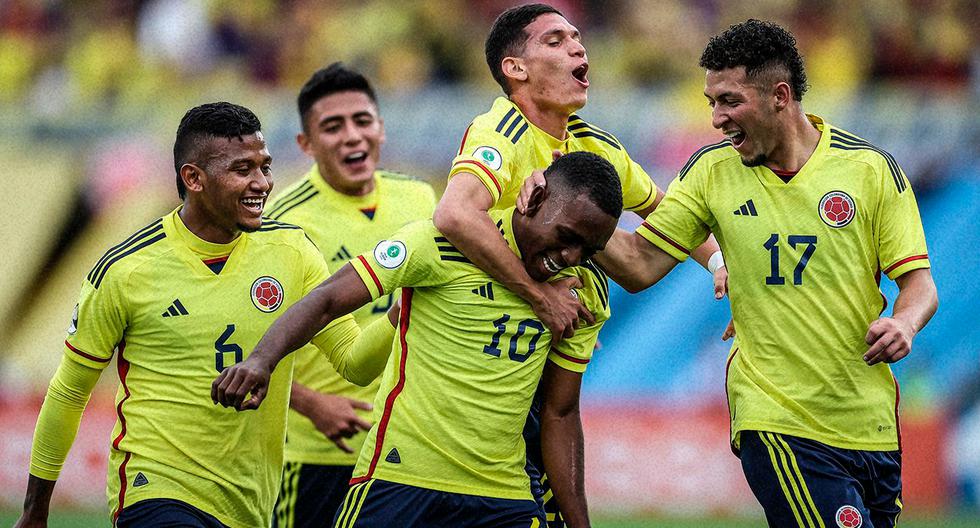 Colombia vs. Venezuela (2-1): resumen y goles del partido por el Sudamericano Sub-20
