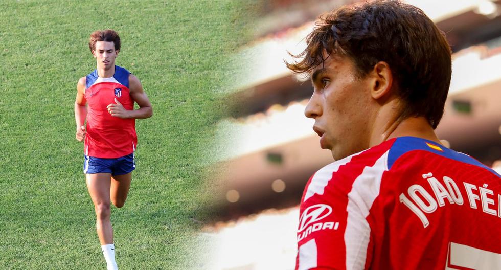 Atado y sin libertad: Joao Félix entrena sin el Atlético y solo con una opción de escape