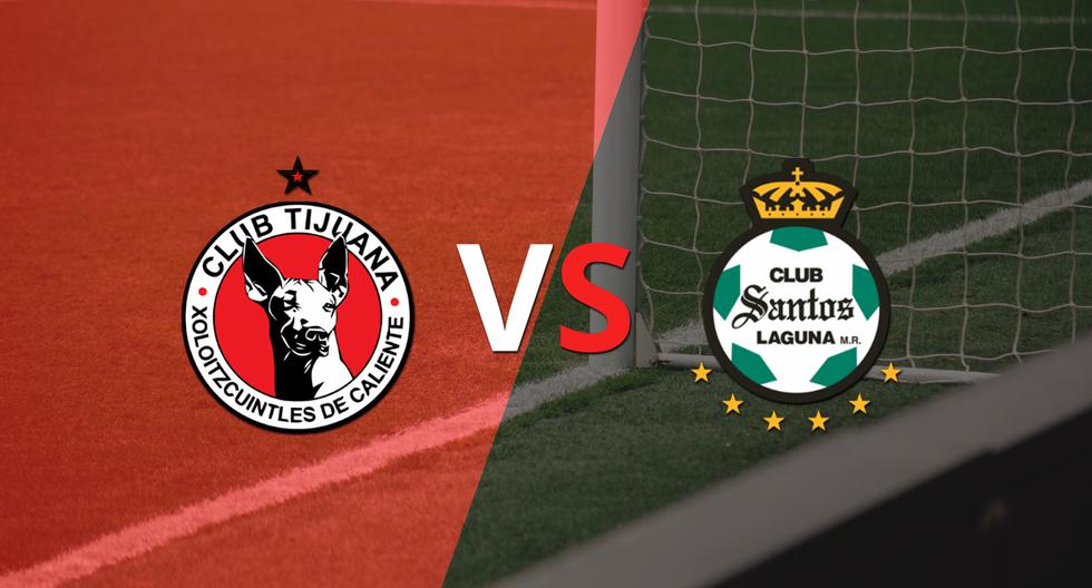 Comienza el partido entre Tijuana y Santos Laguna en el estadio Caliente