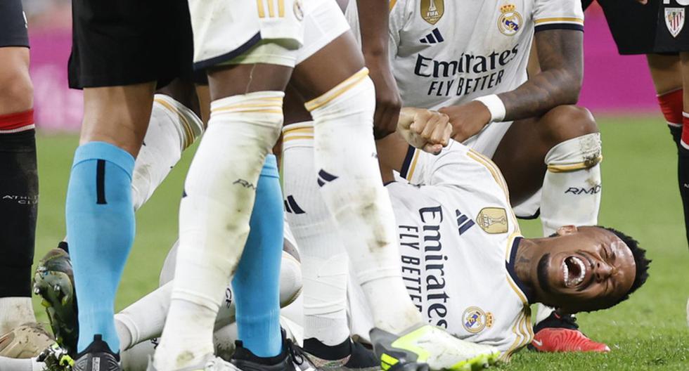 Real Madrid confirmó rotura de ligamento en Éder Militao: adiós a la temporada