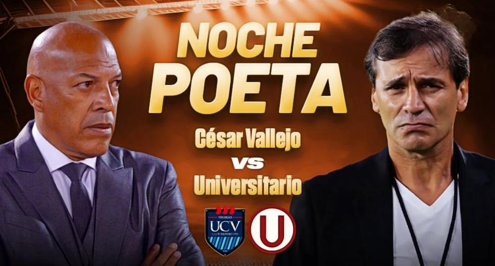 Universitario vs. César Vallejo EN VIVO vía Liga 1 MAX: partido por Noche Poeta 2024 online