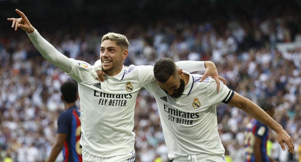 Líder en solitario: Real Madrid venció 3-1 al FC Barcelona en el Bernabéu