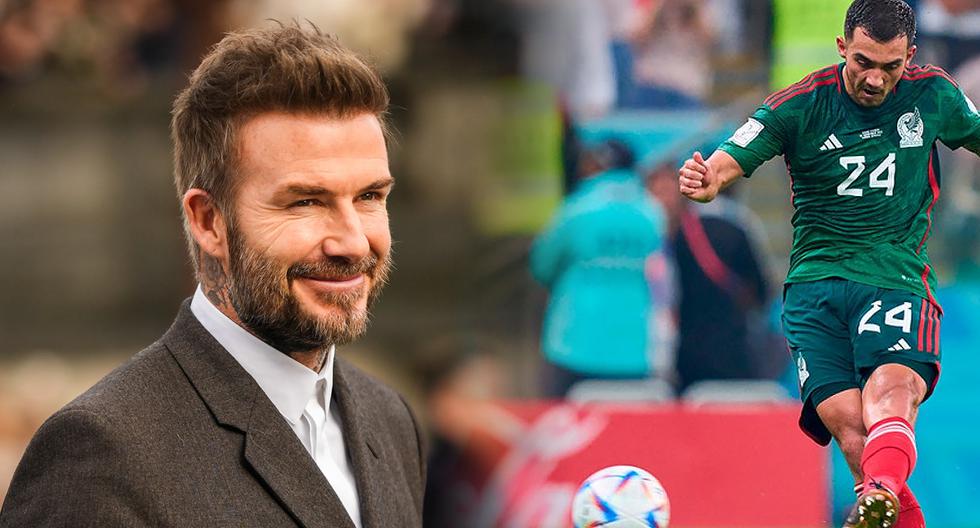 Se ‘enamoró’: ¿por qué Beckham quedó cautivado con el gol de Luis Chávez a Arabia Saudita?
