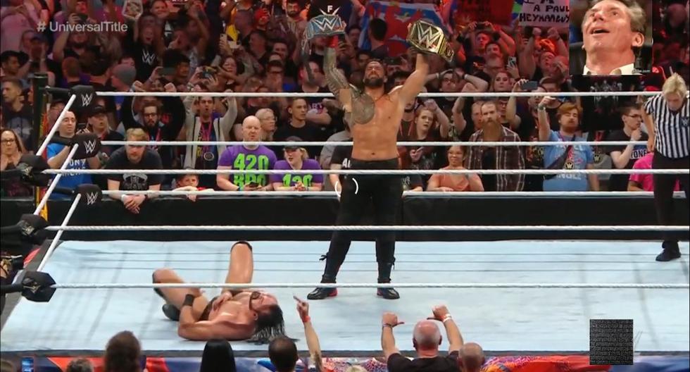 WWE Clash at the Castle: Roman Reigns venció a Drew McIntyre y mantiene su título de Campeón Universal