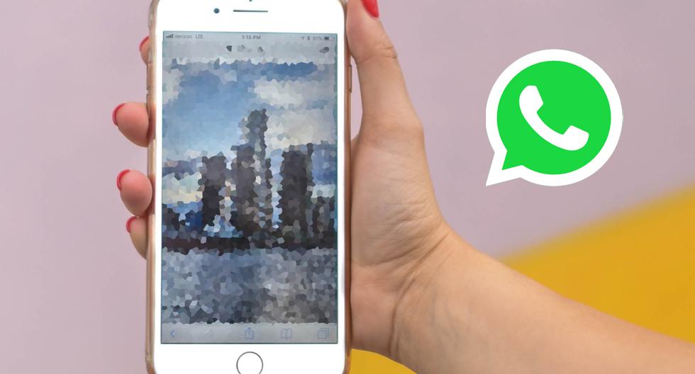 Cómo pixelar una imagen en WhatsApp desde iPhone sin instalar apps