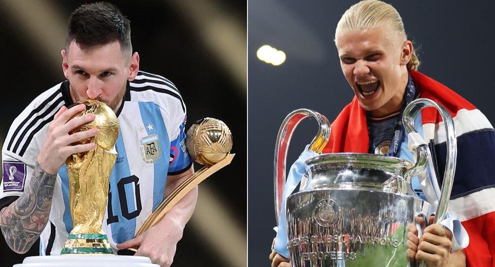 ¿Lionel Messi o Erling Haaland, quién se llevará el Balón de Oro?