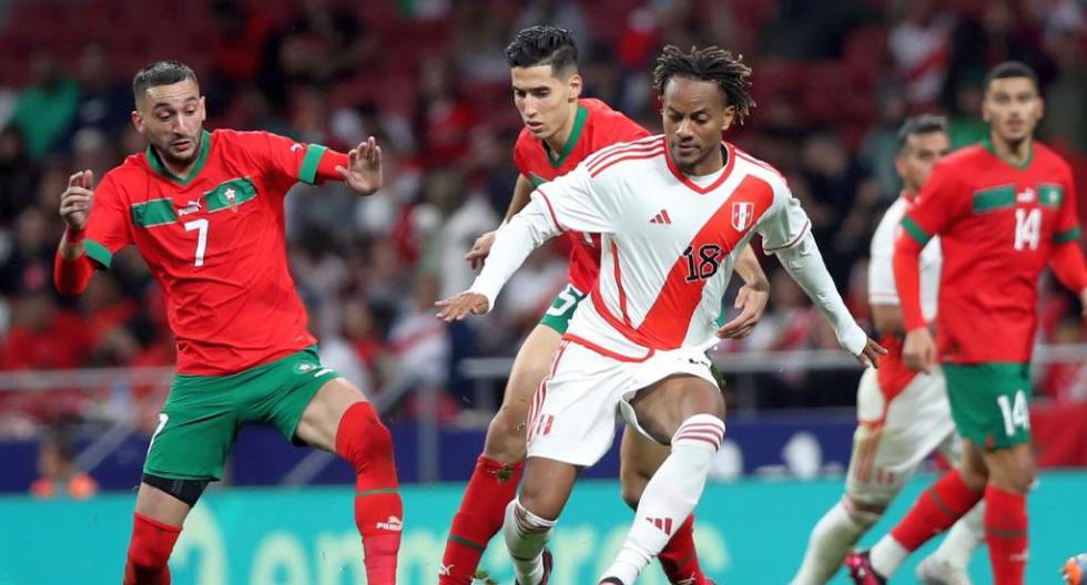 Se muestra satisfecho: la reacción de André Carrillo tras el amistoso con Marruecos