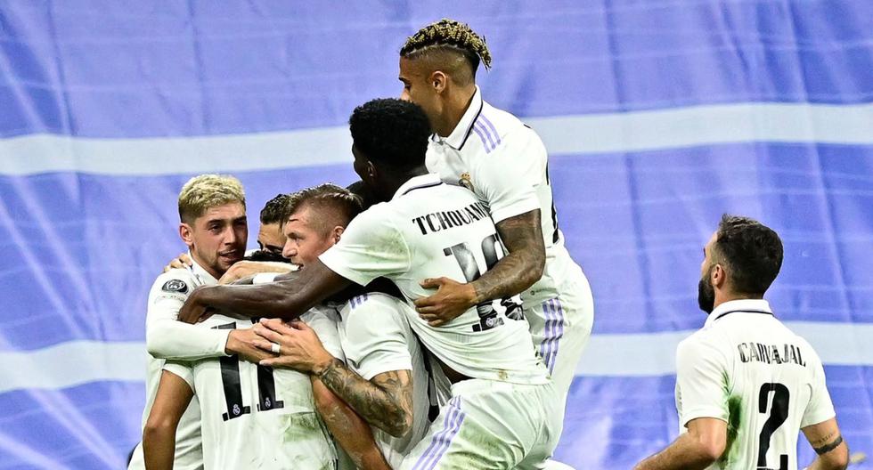 Real Madrid venció 2-0 al Leipzig por la segunda fecha del Grupo F de la Champions League