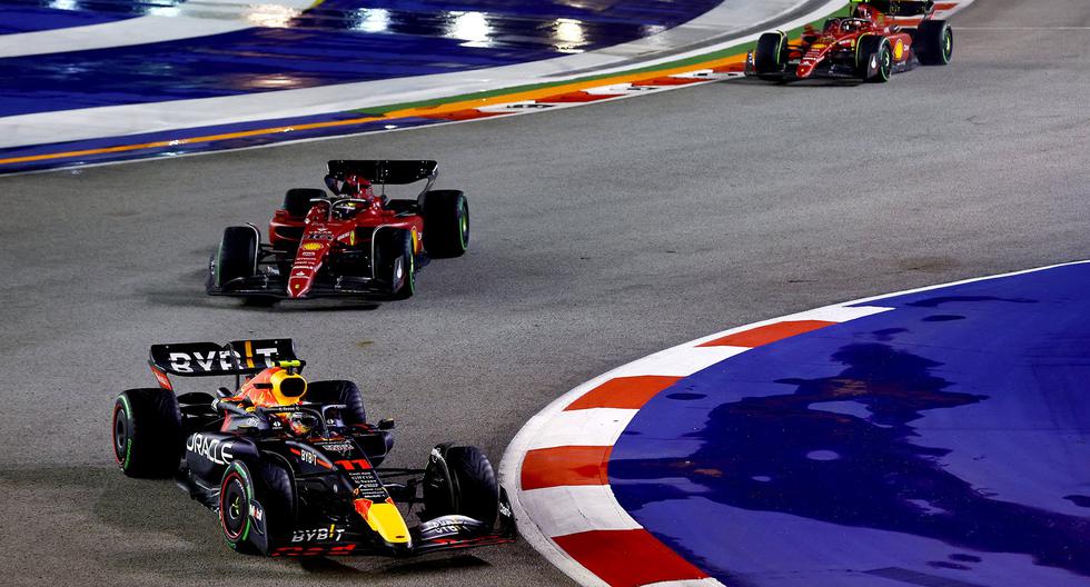 F1: ‘Checo’ Pérez gana en el GP de Singapur por delante de Leclerc y de Sainz
