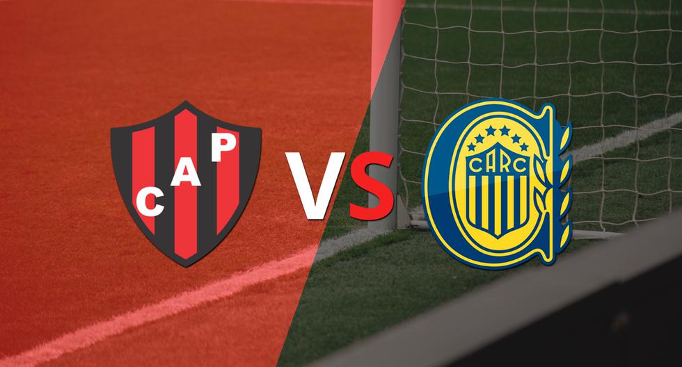 The first half ends with a 0-0 tie between Rosario Central and Patronato.