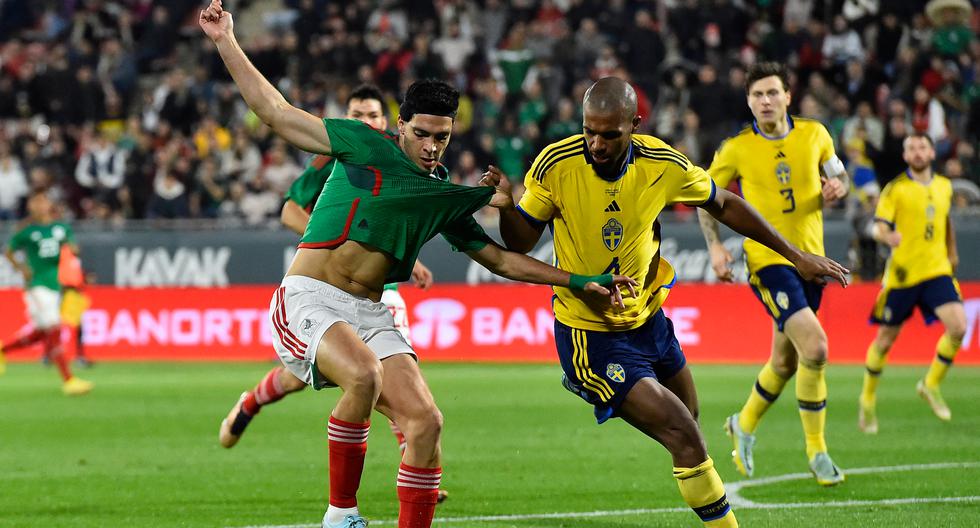 México vs. Suecia (1-2): resumen y goles del amistoso previo a Qatar 2022