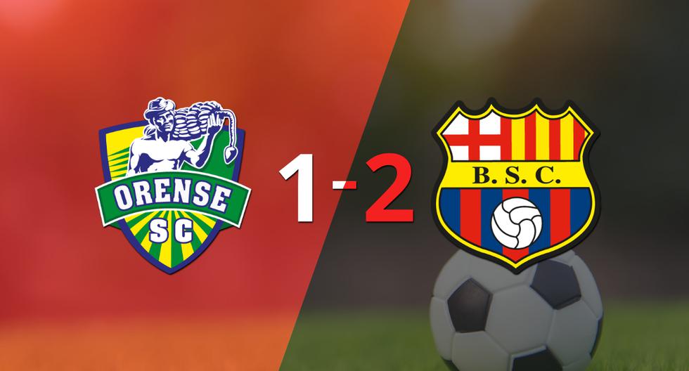 Orense cayó 2-1 en casa frente a Barcelona