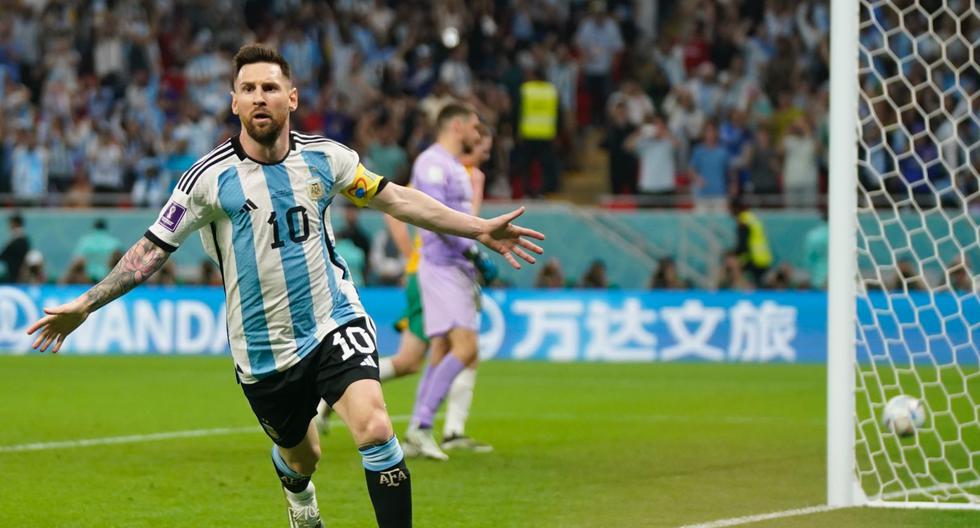 Mil veces Messi: gol, liderazgo y un récord para poner a Argentina en cuartos de final en Qatar