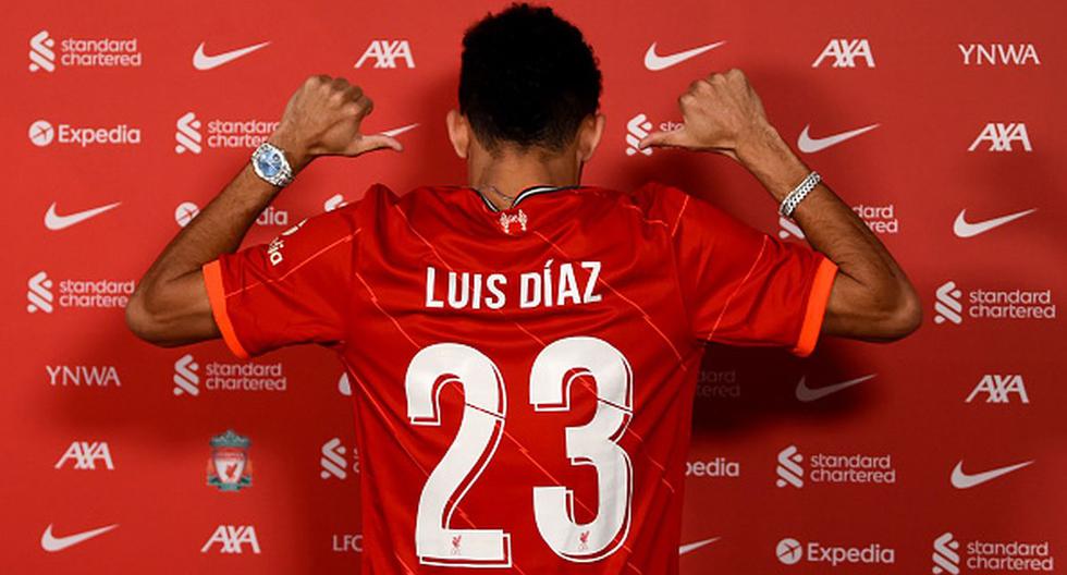 Una historia poco conocida: ¿por qué Luis Díaz usa el número ‘23’ en el Liverpool?