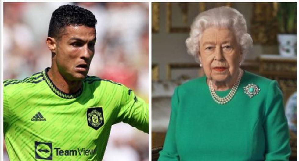 Cristiano Ronaldo se despide de la reina Isabel II con sentido mensaje