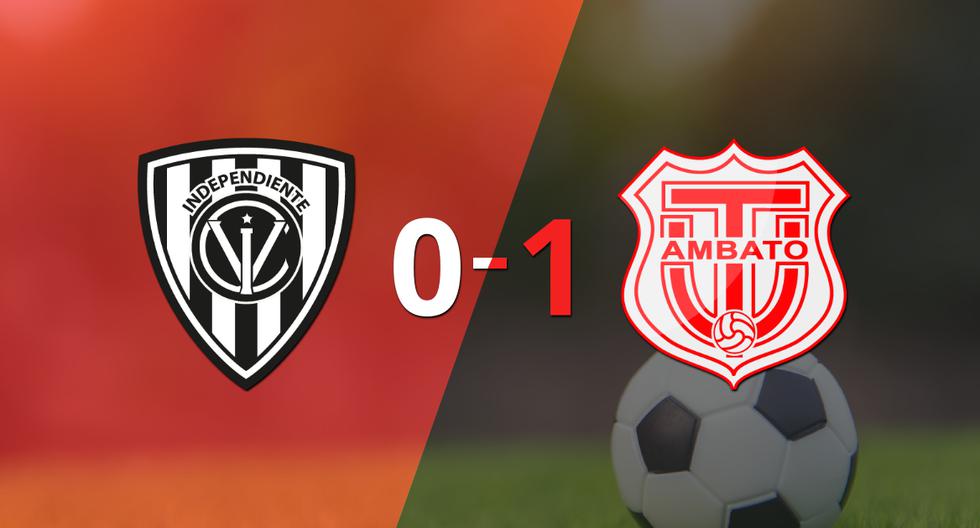 Técnico Universitario derrotó a Independiente del Valle 1 a 0