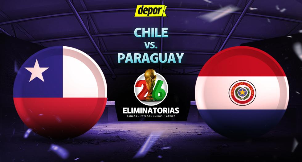 Vía Paramount, Chile vs. Paraguay EN VIVO por las Eliminatorias: mira minuto a minuto