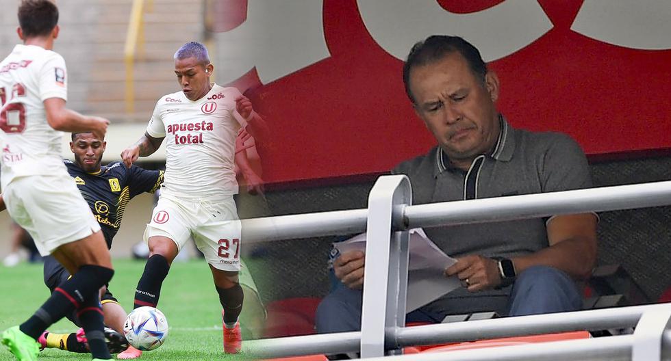 Juan Reynoso en el ‘Monu’: DT de la Selección Peruana está viendo el Universitario vs. Cantolao