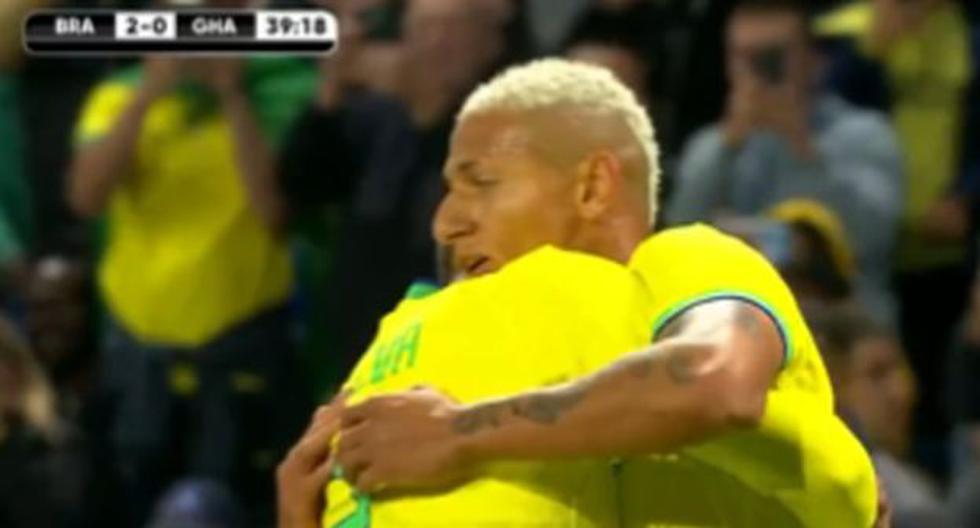 Asistencia de Neymar y doblete de Richarlison: así fue el 3-0 de Brasil vs. Ghana 