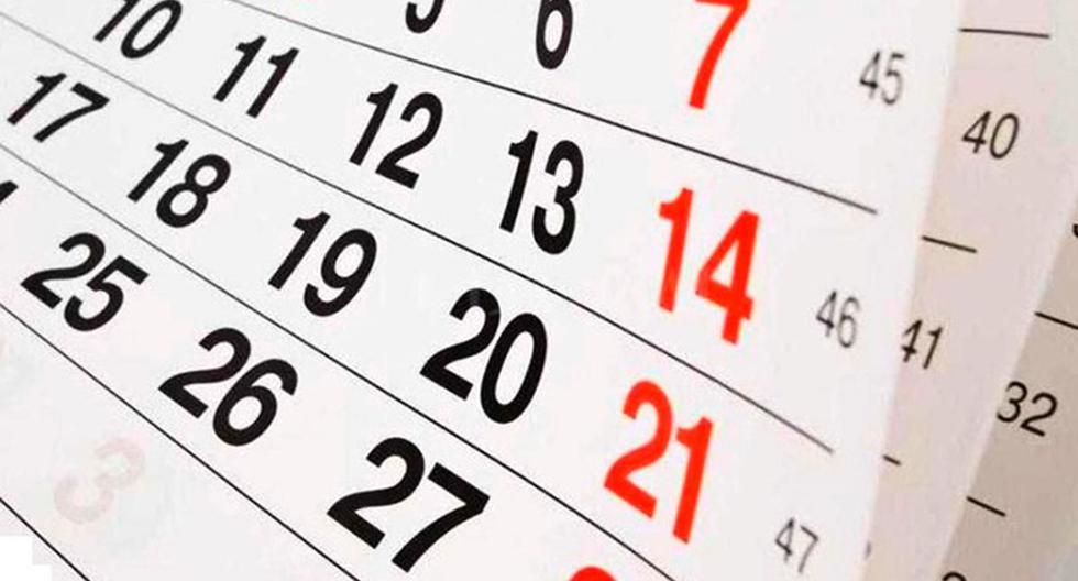 The remaining holidays on the calendar for 2023 in Peru.