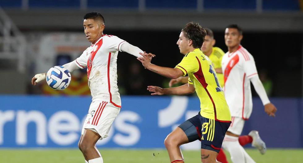Perú vs. Colombia (1-2): goles, resumen y minuto a minuto por el Sudamericano Sub-20