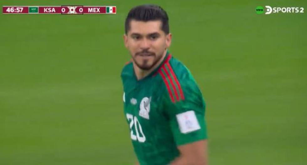 Golpeó el ‘Tri’: Henry Martín anotó el 1-0 de México vs. Arabia Saudita 