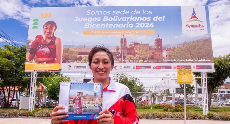 La ayacuchana Nieves Ramírez se convierte en la primera embajadora de Juegos Bolivarianos