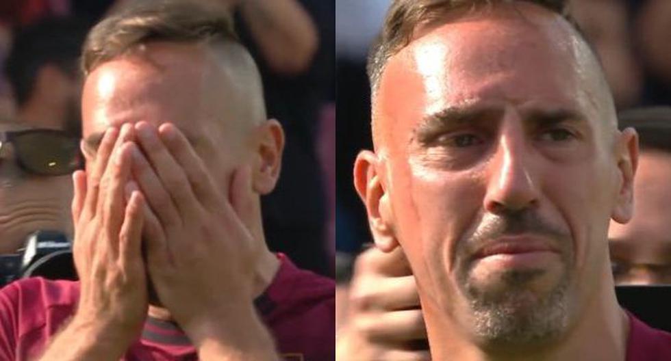 En su despedida: el llanto de Franck Ribery en última participación con Salernitana tras anunciar su retiro