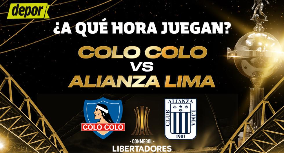 Hora del martes: Alianza Lima vs. Colo Colo por Copa Libertadores