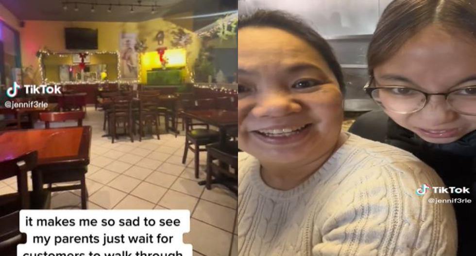 Hizo video viral de 7 segundos que evitó que el restaurante de sus padres quebrara