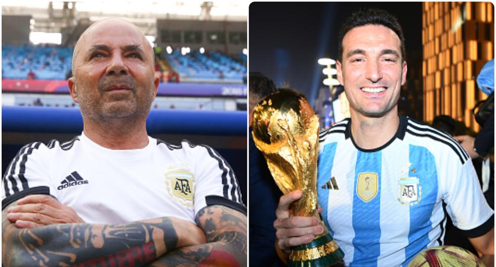 He was his apprentice in 2018: Sampaoli's message to Scaloni after Argentina's title.