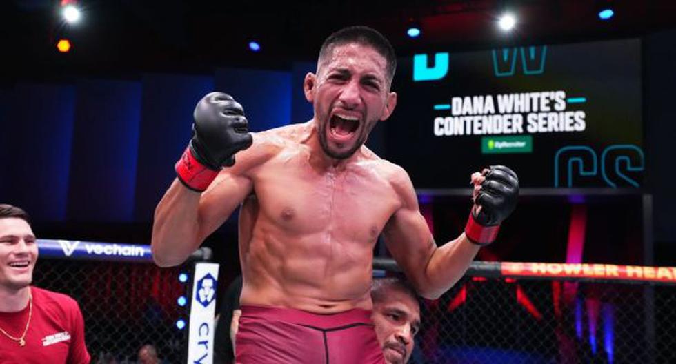 Peruano Daniel Marcos gana contrato con UFC tras evento de Dana White