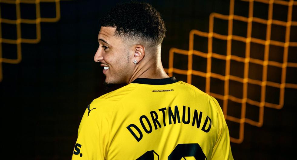 Sancho regresó al Dortmund: “Cuando entré al vestuario, sentí como estar en casa”