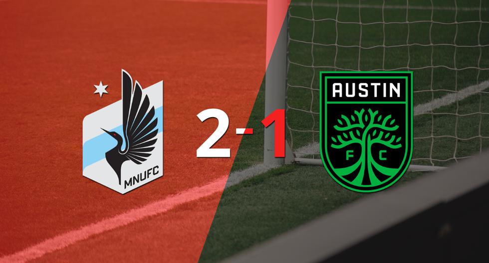 Minnesota United's victory over Austin FC by 2-1.