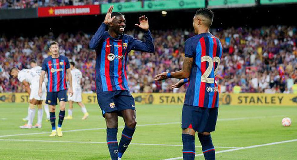 El gol de Osmane Dembélé para el 3-0 en Barcelona vs. Pumas 